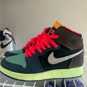 Nike Air Jordan 1 Retro High OG Tokyo Bio Hack 5.5Y/7.5W
